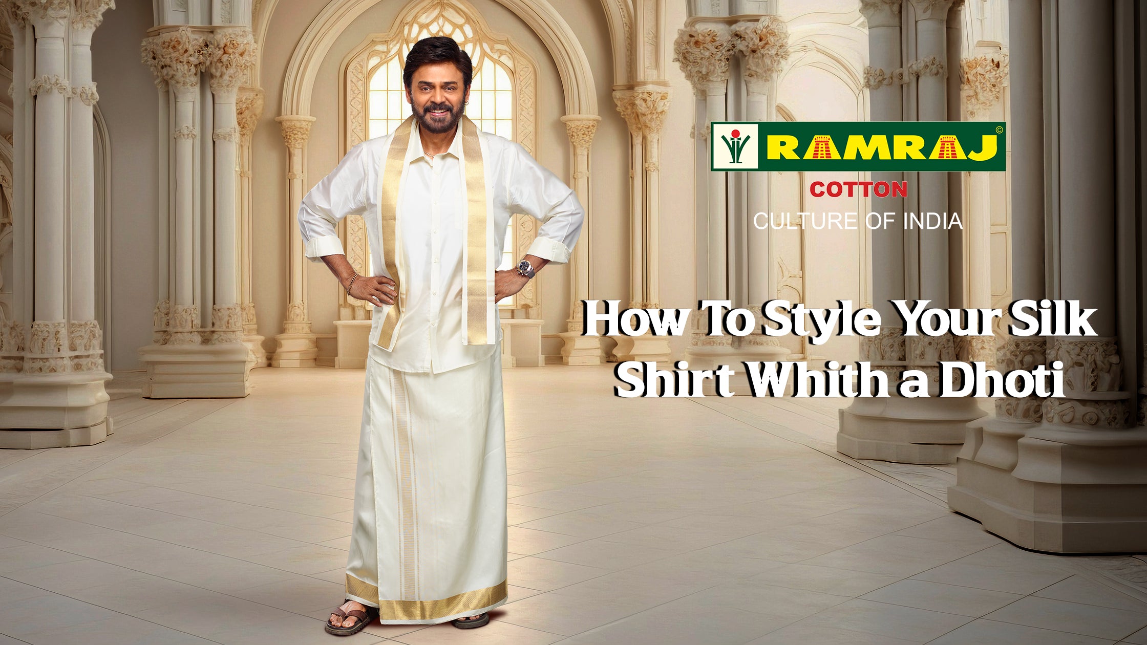 How to Style Your Silk Shirt with a Dhoti