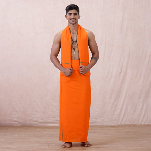 Devotional Colour Dhotis
