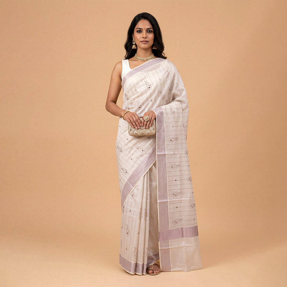 Tissue Sarees