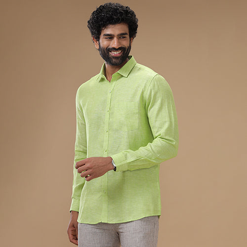 Pure Linen Colour Shirts