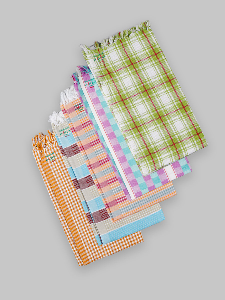 Cotton Colour Bath Towel Vihar Special New-Mix colour