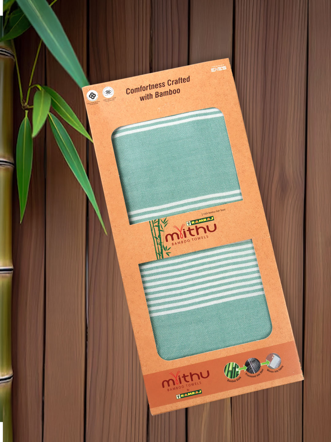 Eco-Friendly, Quick-Dry & Super Absorbent Bamboo Towel BT25 (0.90m*1.80m)