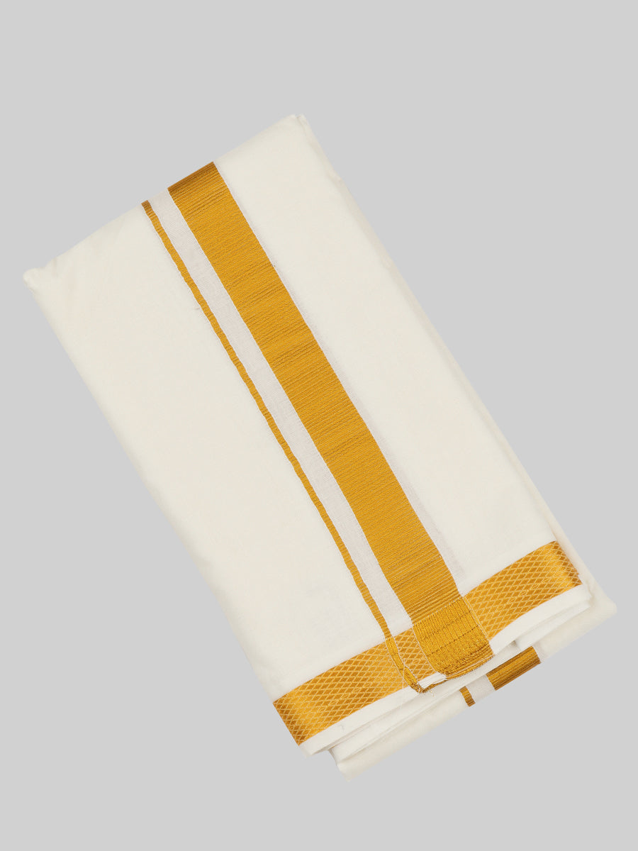 Vetha 3/4" Jari Towel Cream