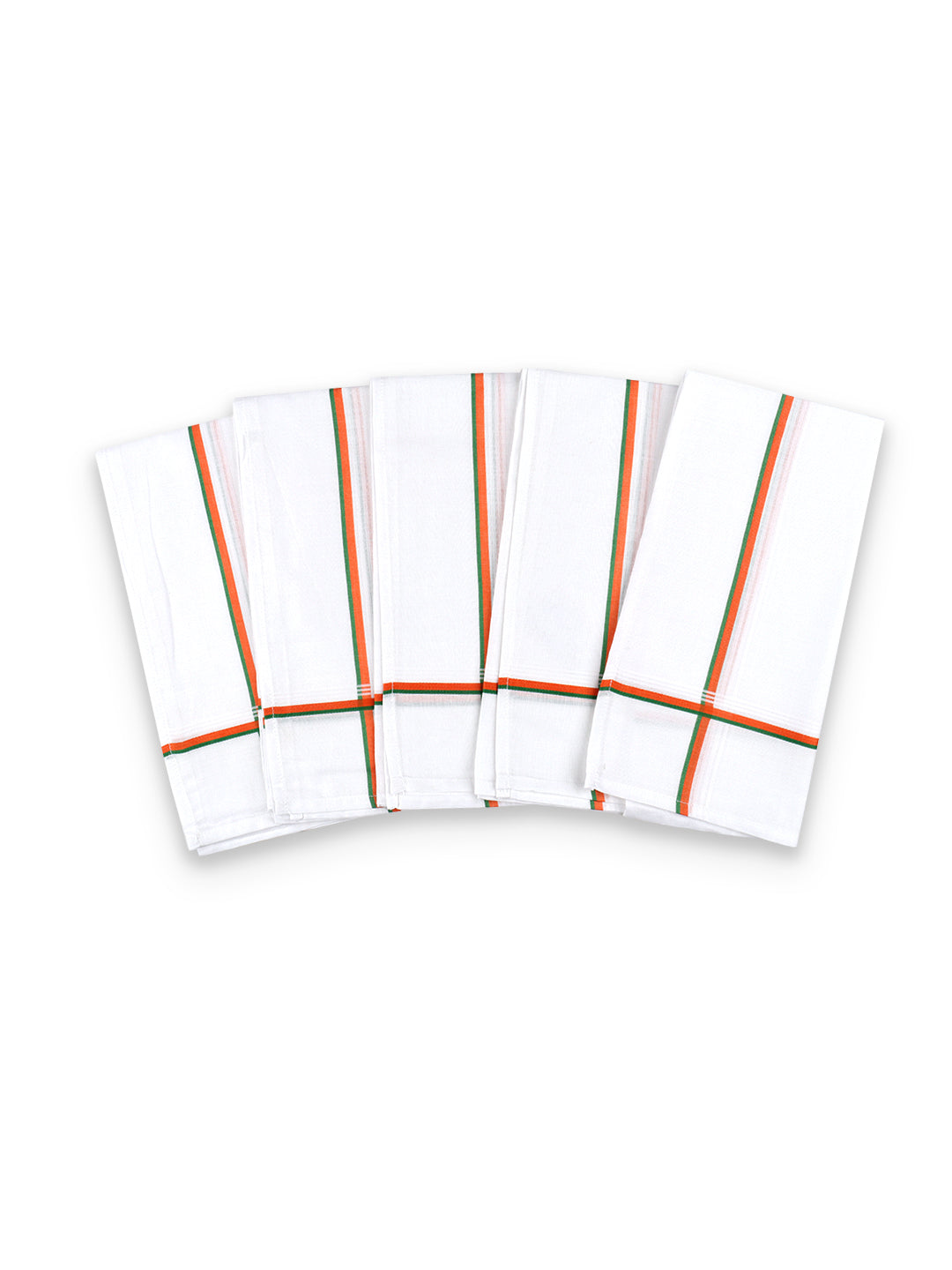 Cotton Good Feel Political Hand Kerchief BJP ( Pack of 5 )