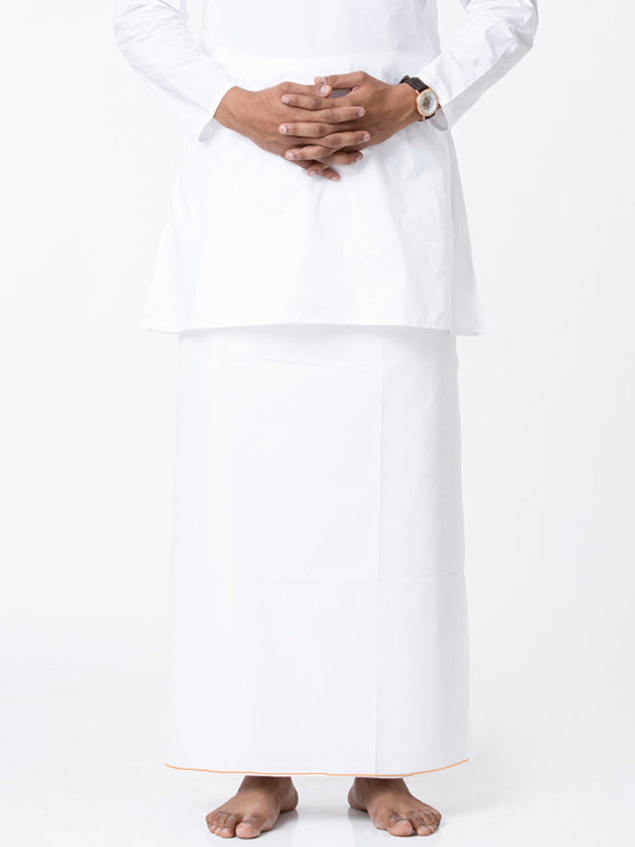 Men 100% Cotton Single Layer Prayer Dhoti Bilal 2.25m