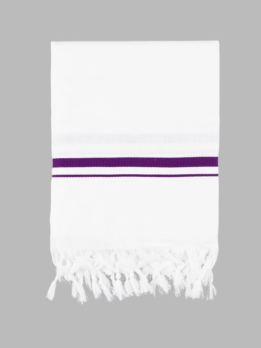 Cotton White Bath Towel Tiger BB