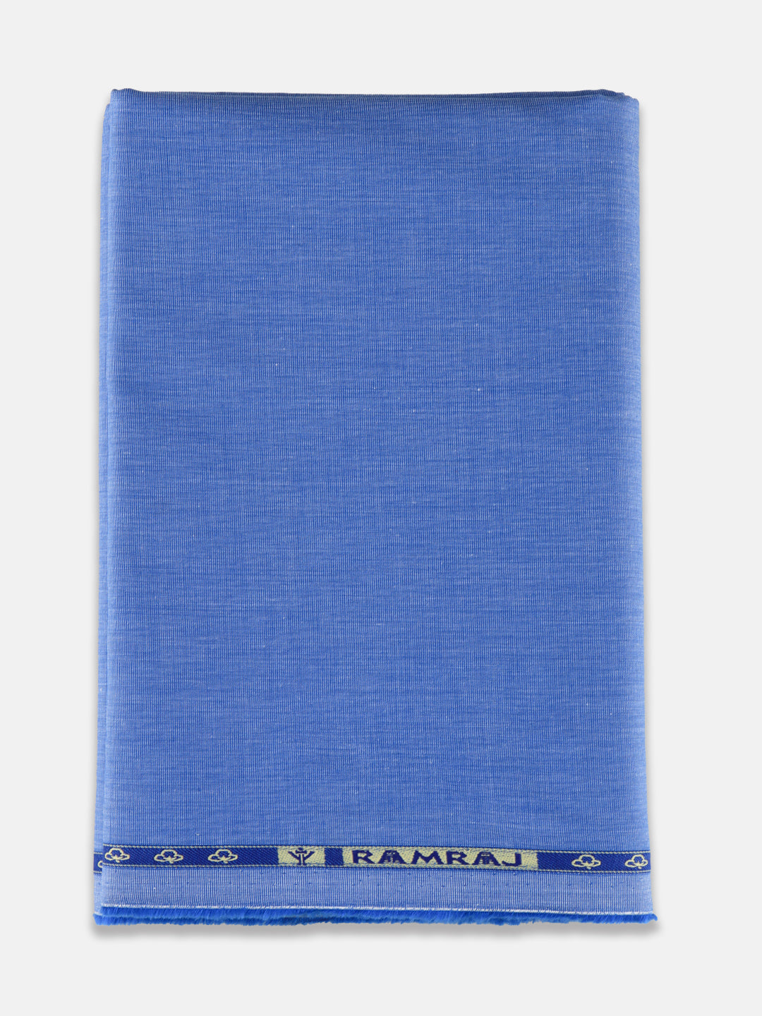 Men 100% Cotton Blue Plain Shirt Fabric Cranberry