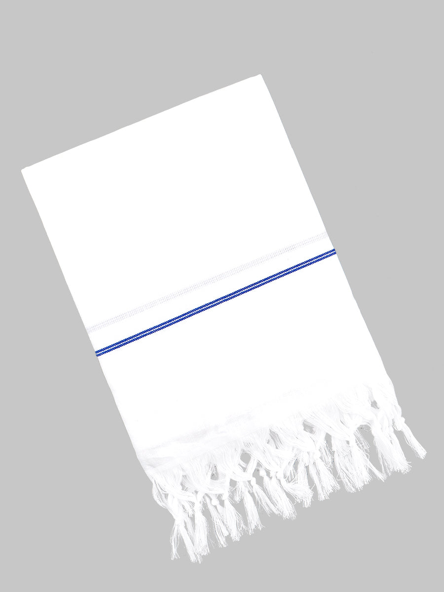 Cotton White Bath Towel Relaxer