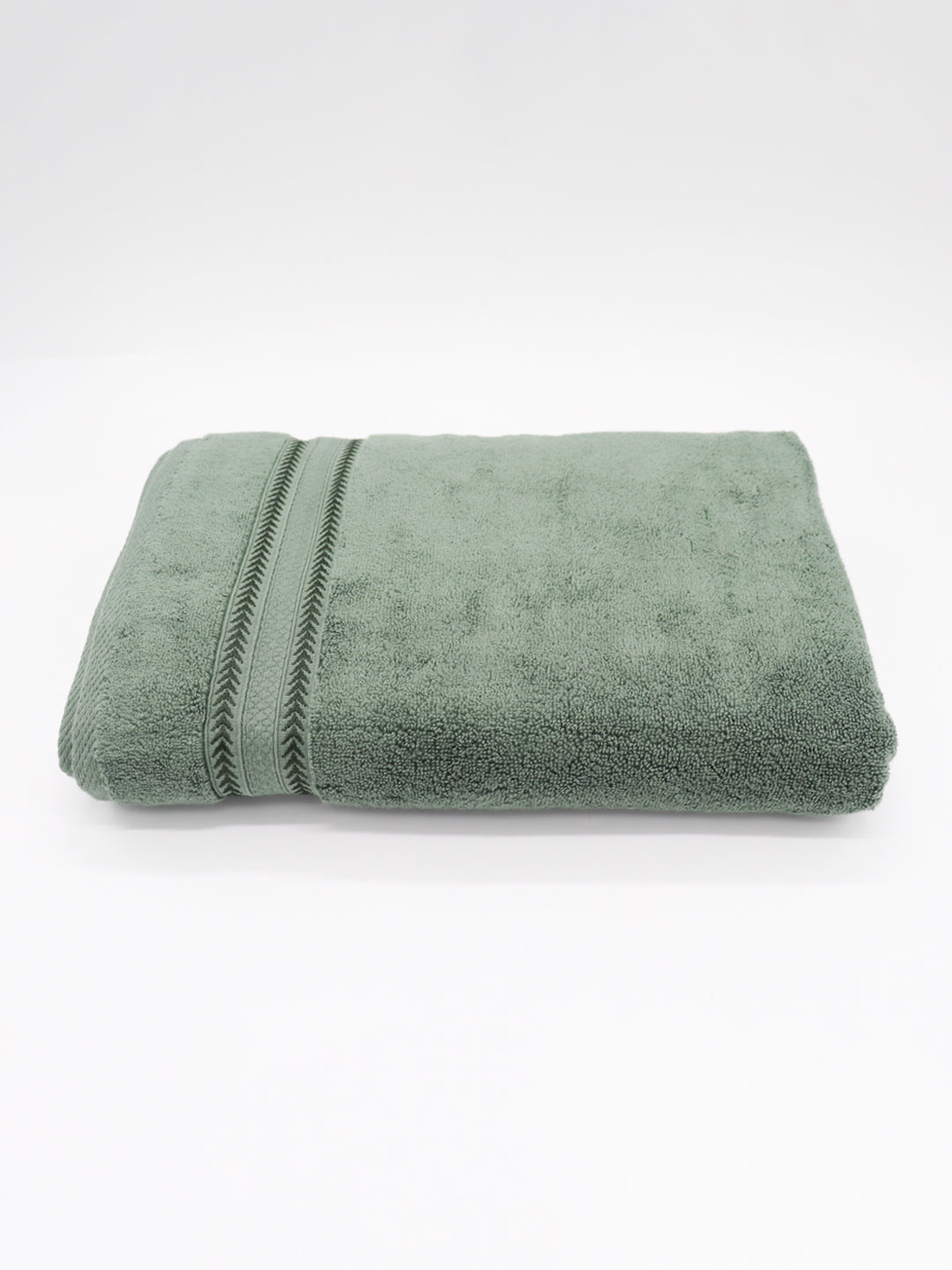 Luxury Bath Zero Twist Terry Towel Mint Laurel Green - 0.75m*1.50m