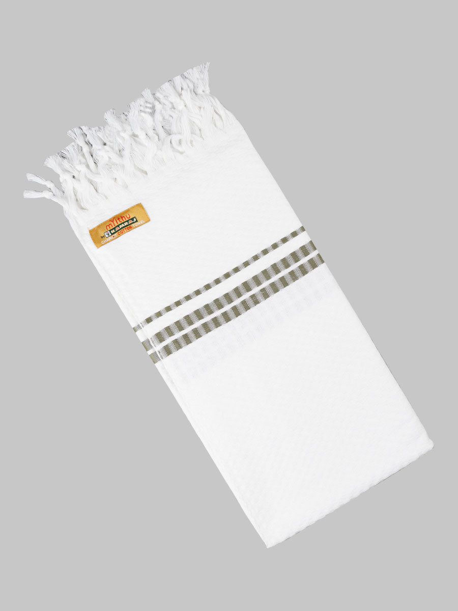 Cotton White Bath Towel Chariot-View one