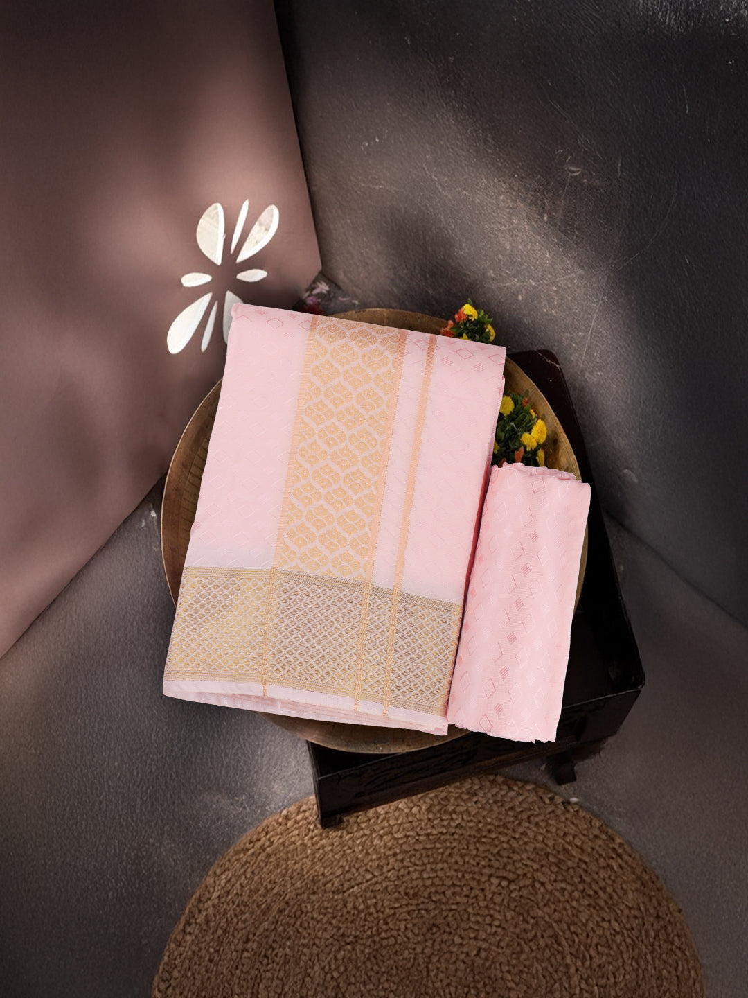 Men Art Silk Wedding Set F.Rose Touch Tone 150K (3*1) TT12