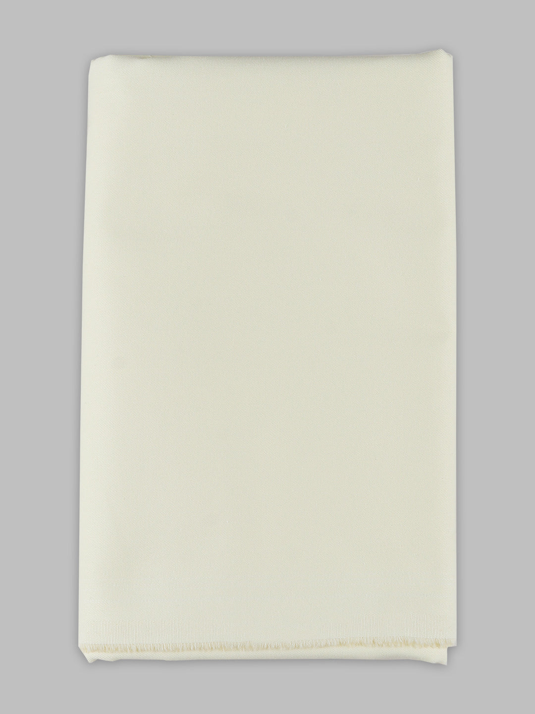 Men Cotton Blend Cream Pants Fabric Glamour Cream