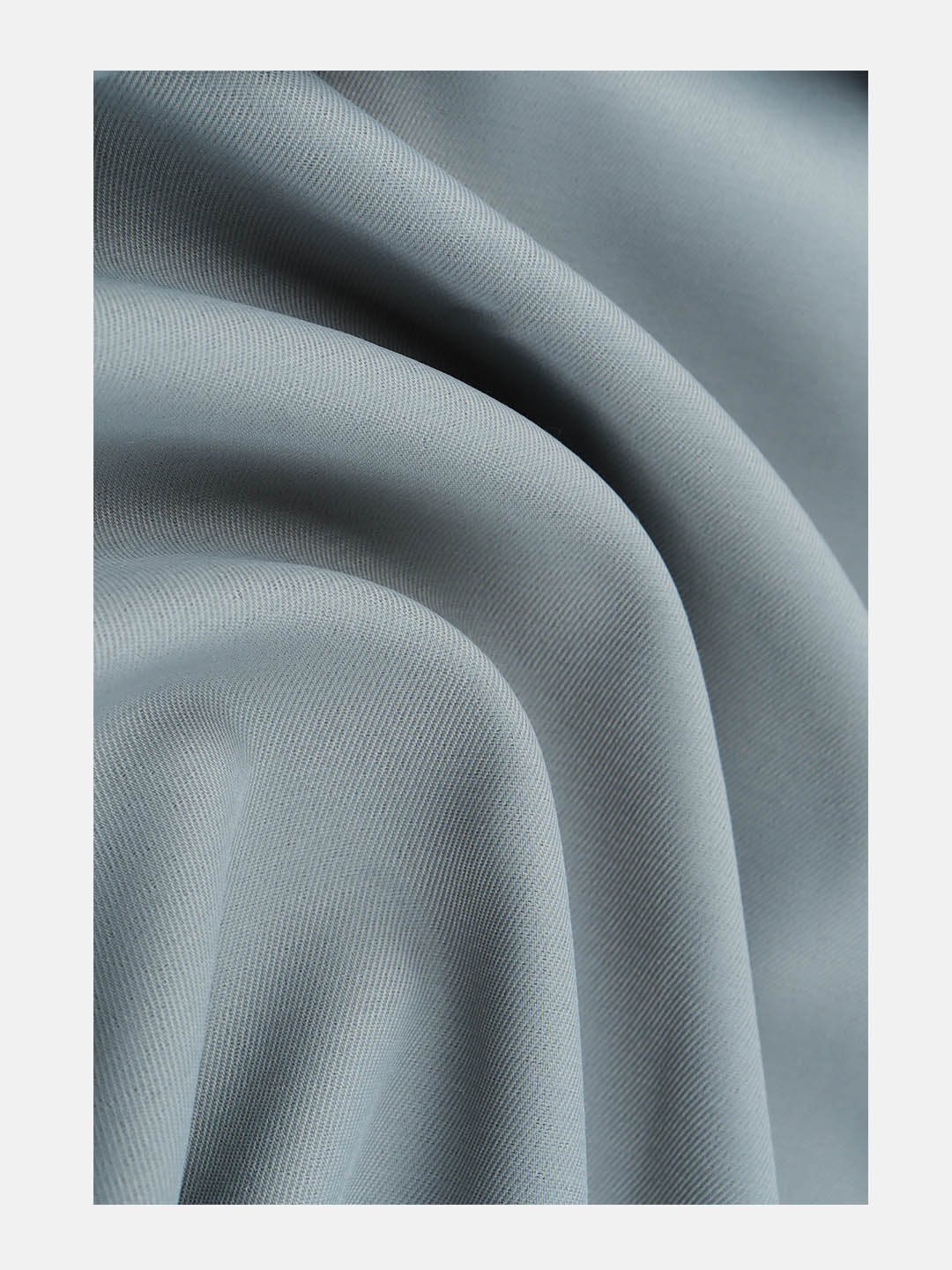 Cotton Blend Stretch Pants Fabric Grey Able Stretch