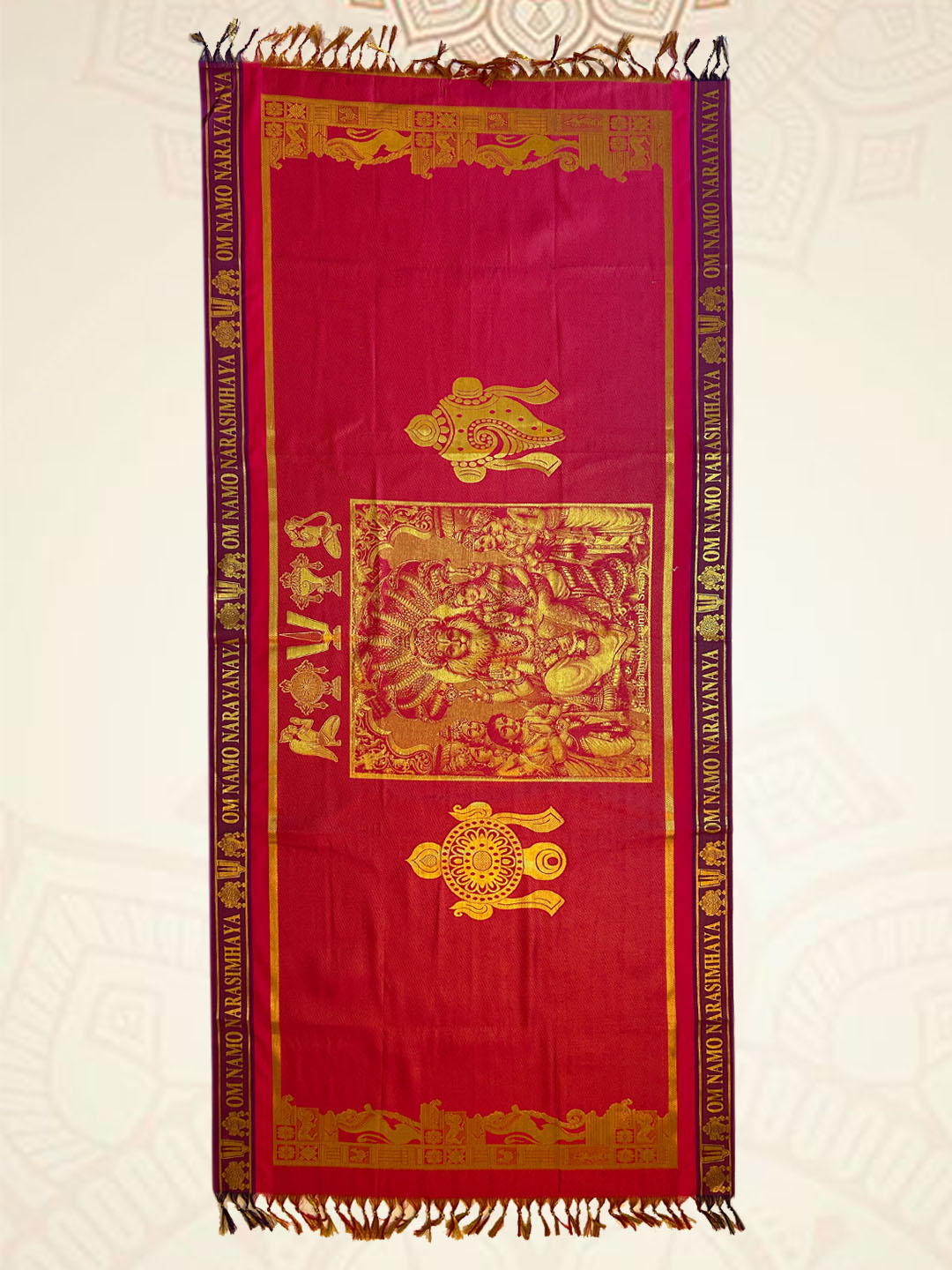 Art Silk Narashimar Ponnadai Shawl Assorted Colour 518