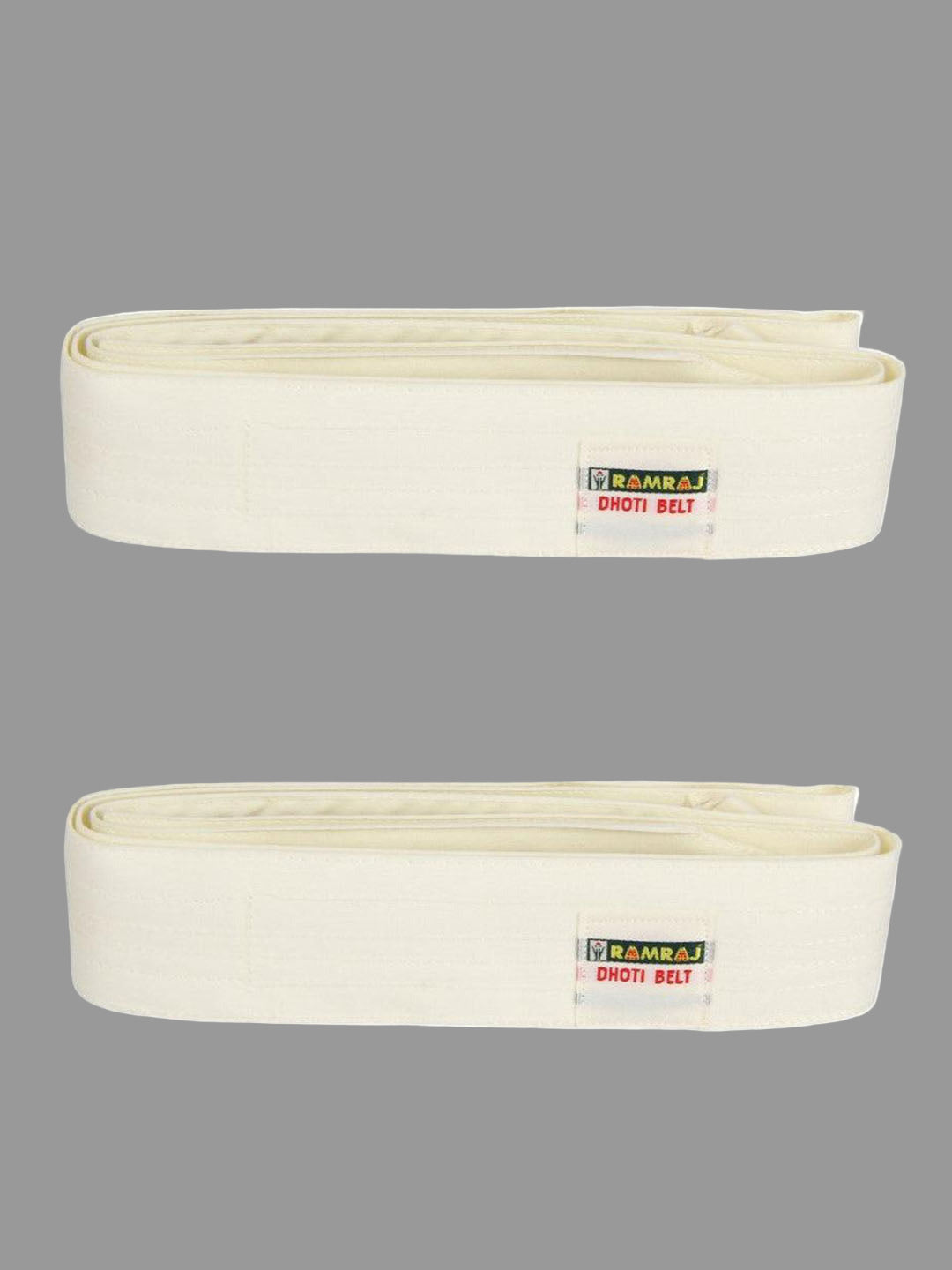 Dhoti Belts Cream Pack of 2