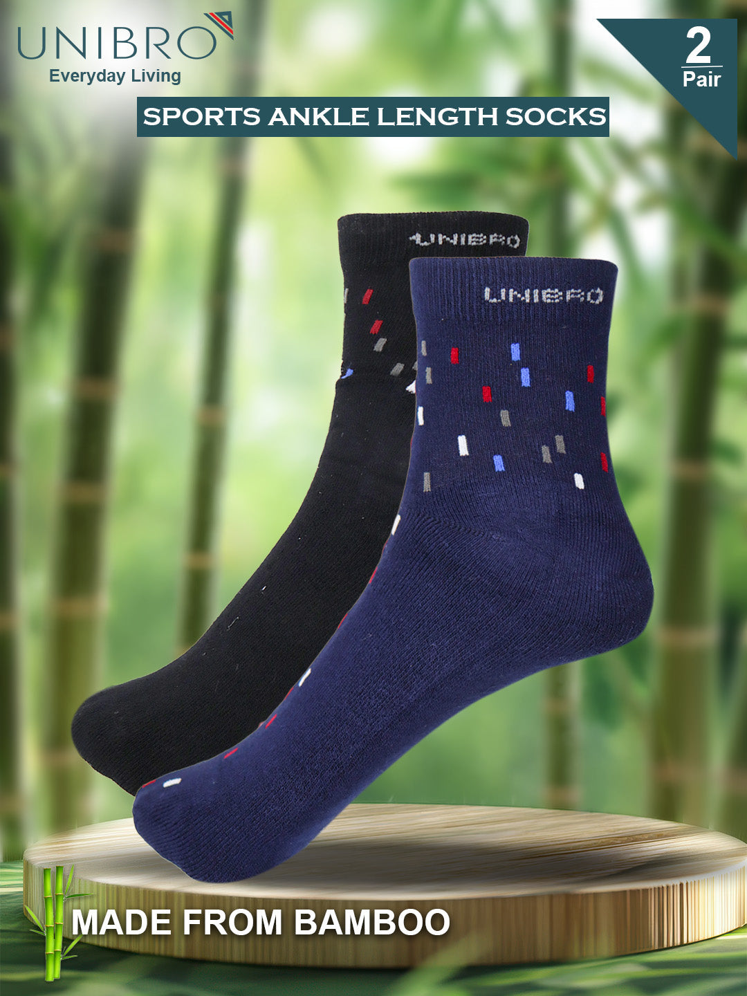 Bamboo Sports Ankle Length Socks SAD5