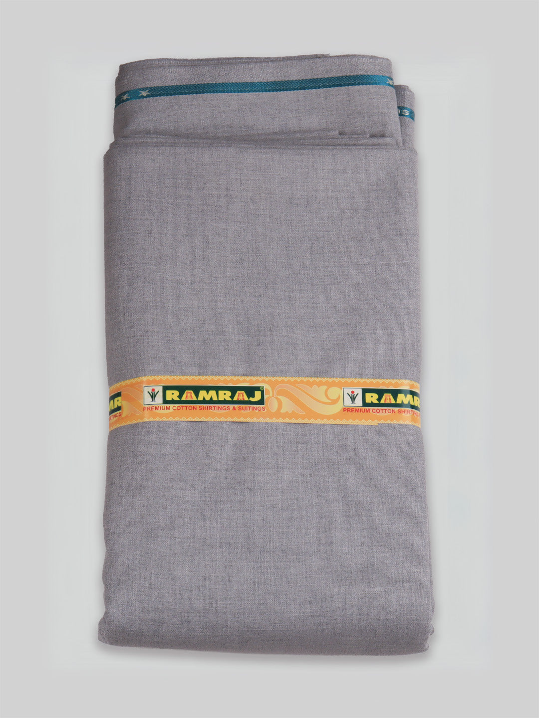 Cotton Plain Shirting & Suiting Set Uniform Grey Safari