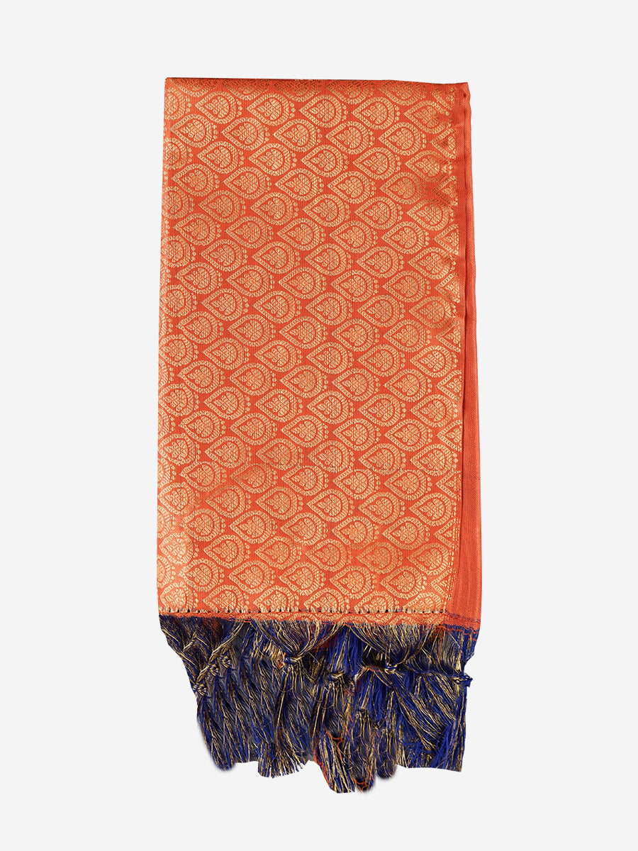 Jari Shawl/Ponnadai 213-Brown