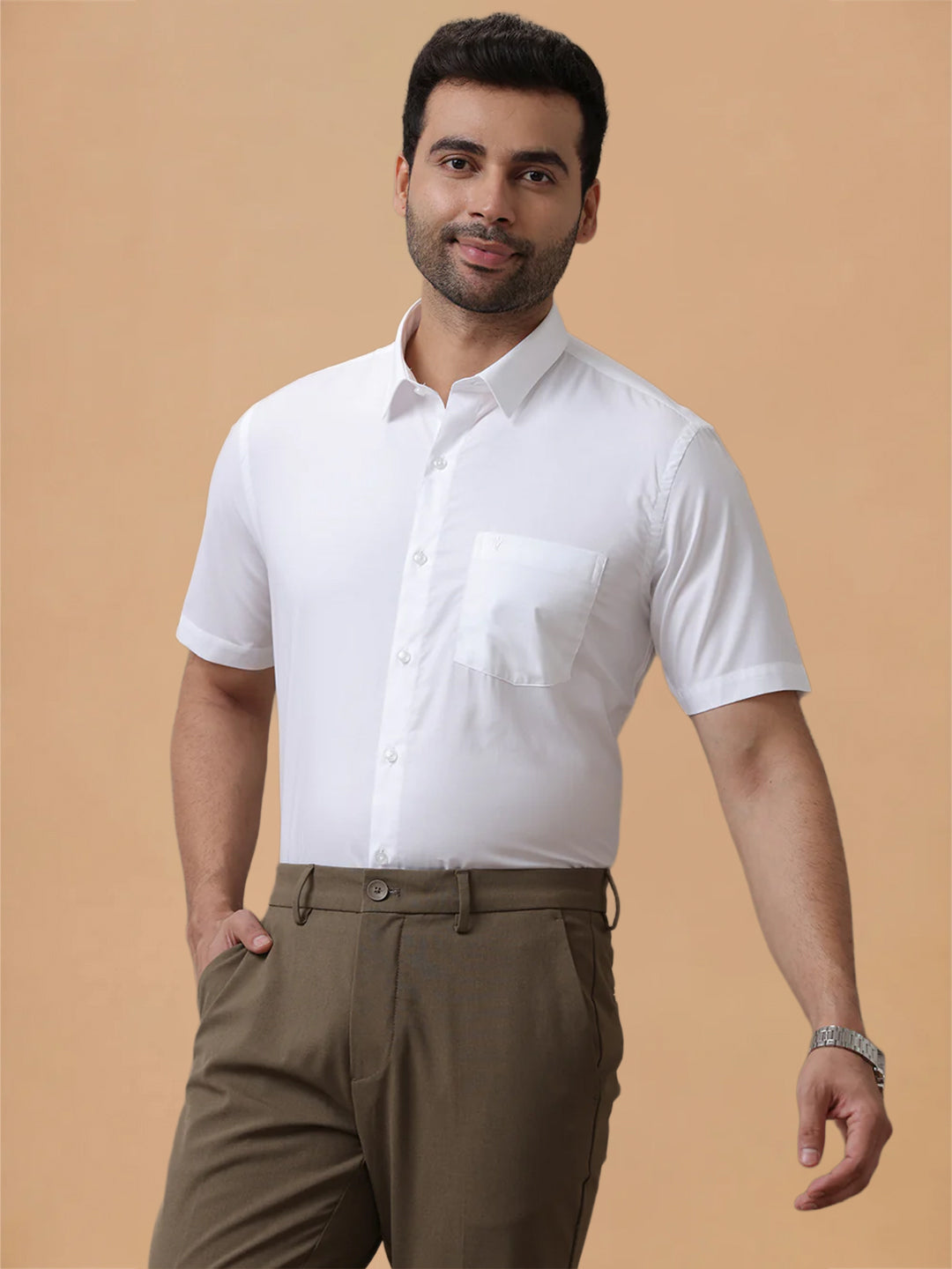 Premium Giza Blend White Shirt – Luxor
