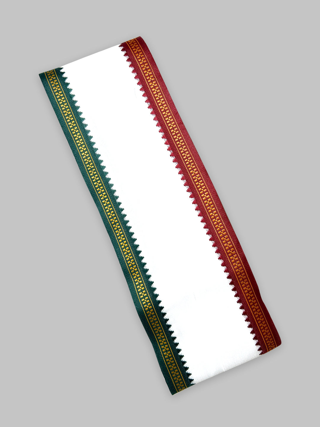 Men Angavastram Towel White Arasan