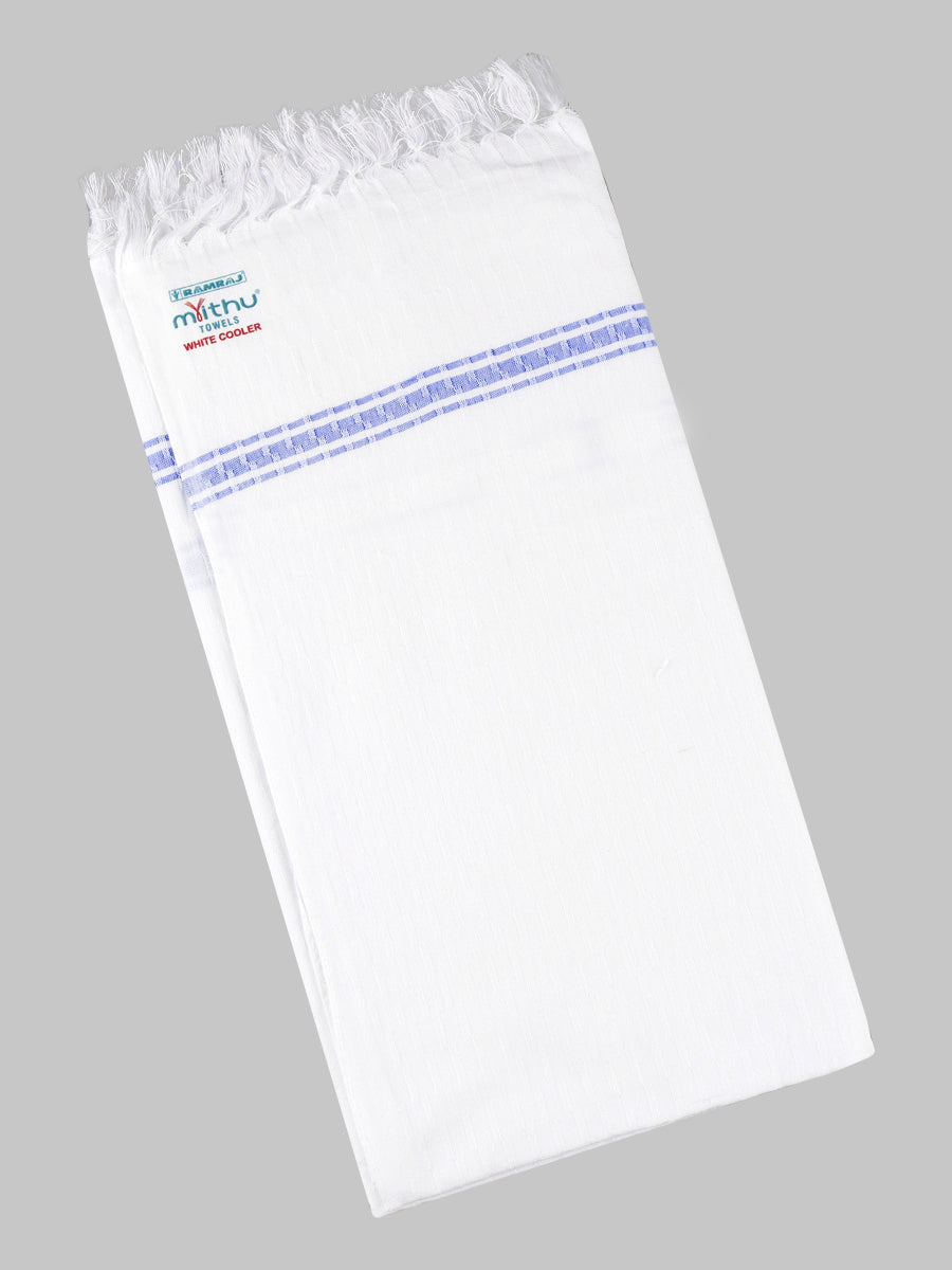 Cotton White Cooler Bath Towel