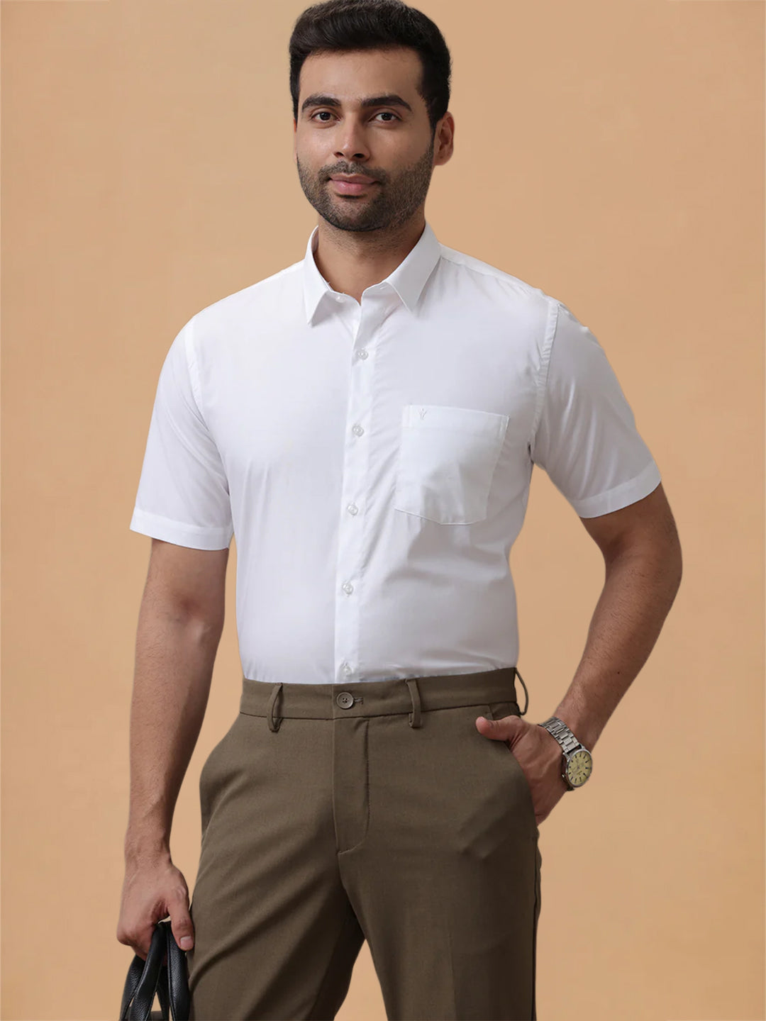Wrinkle Free White Shirt – Soft Touch | Stay Sharp All Day