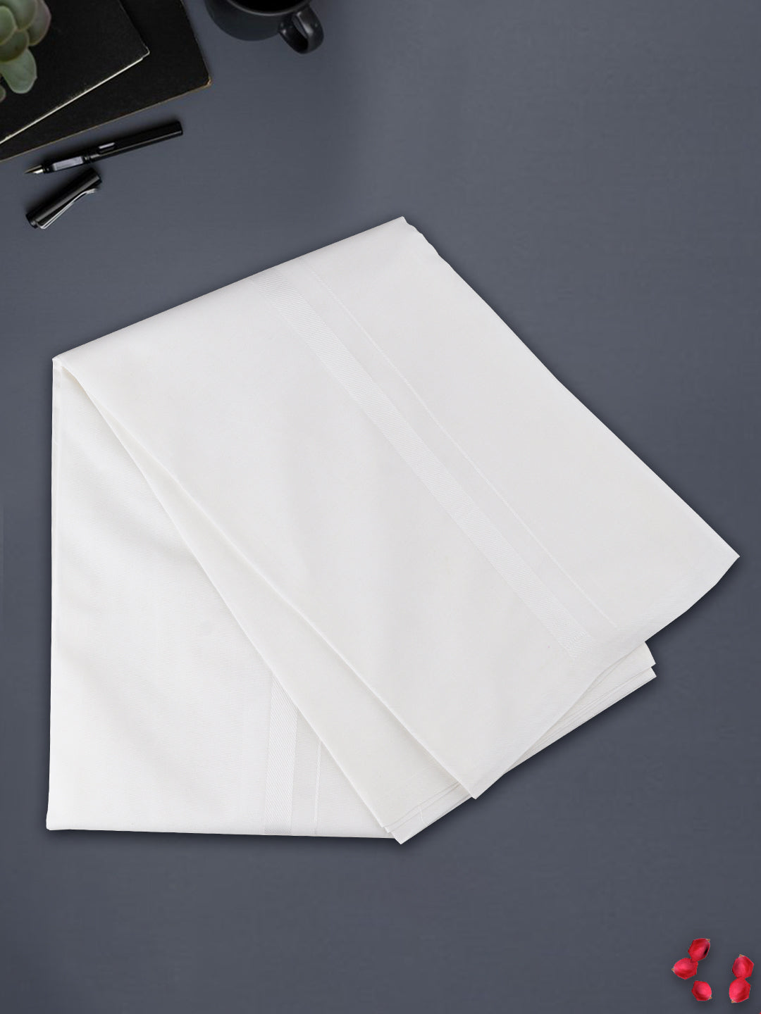 Men 100% Cotton Paramas Single Layer Dhoti Luxury Club