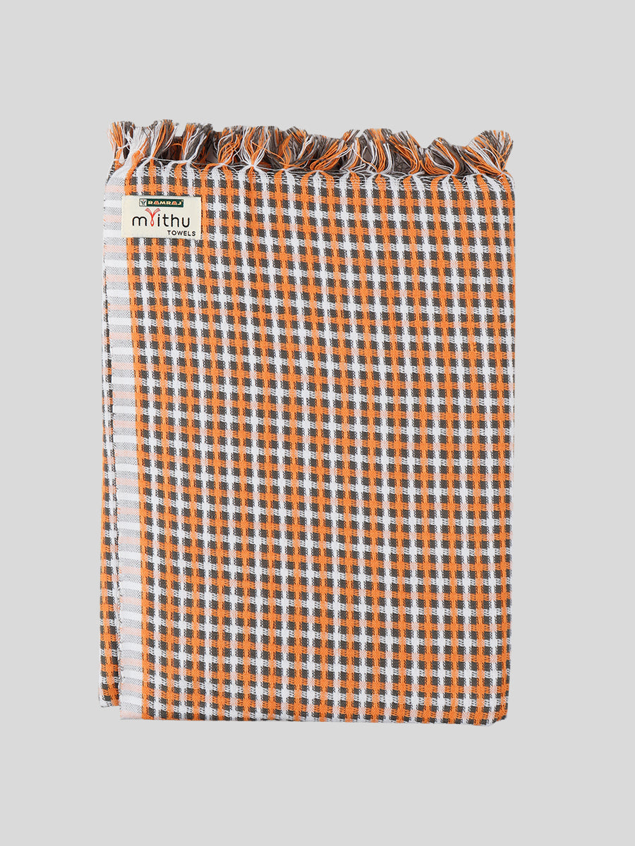 Kurunji Cotton Colour Bath Towel-Deign ten