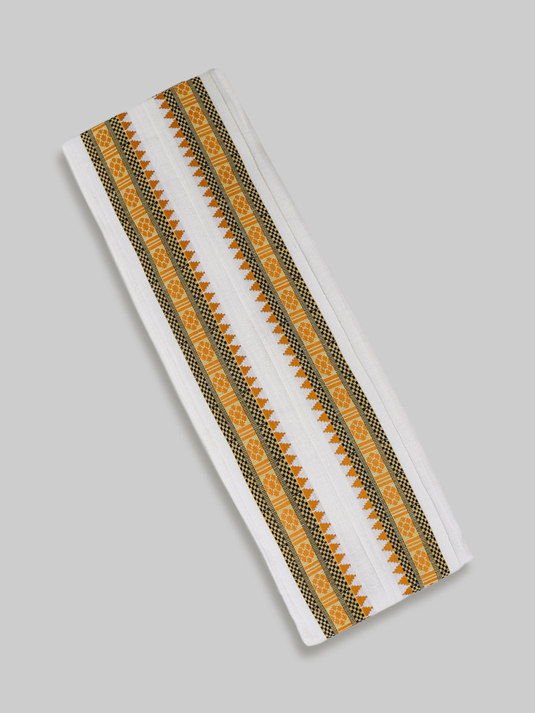 Men Cotton Fancy Border Towel Rakuram