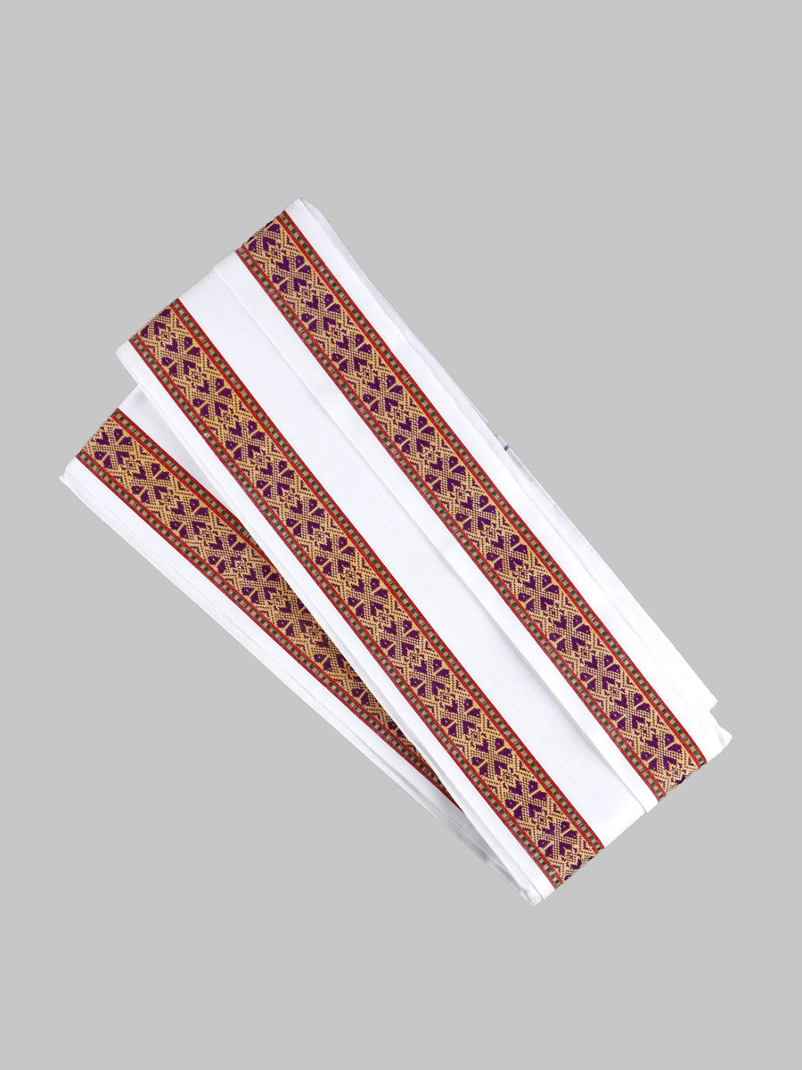 Rahuram Fancy Sami Towel (Pack of 2)-View six