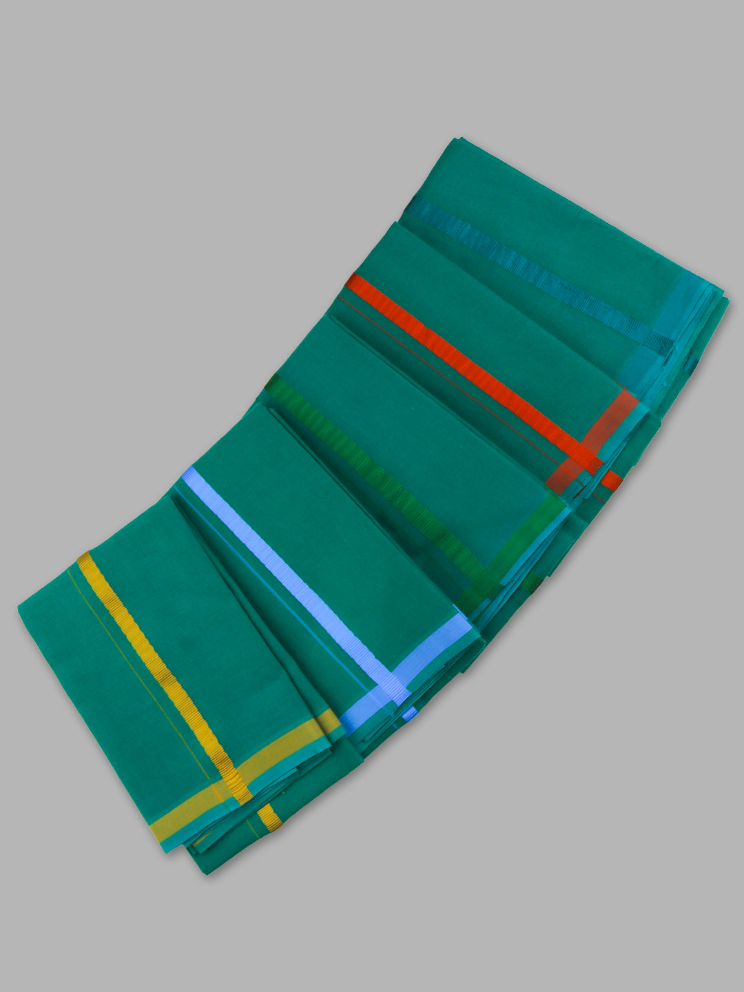 Devotional Madhava Green Towel (Pack of 2)