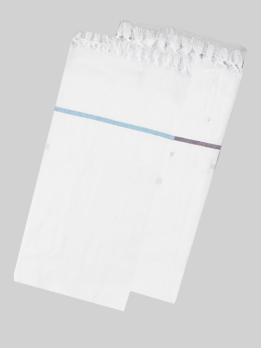 Regular White Bath Towel (2 PCs Pack)