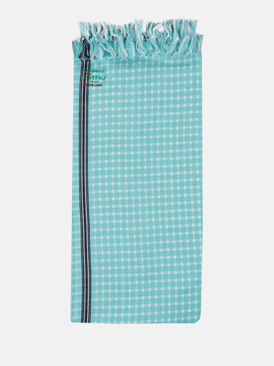 Cotton Colour Bath Towel Grassland 30x60-Pattern view
