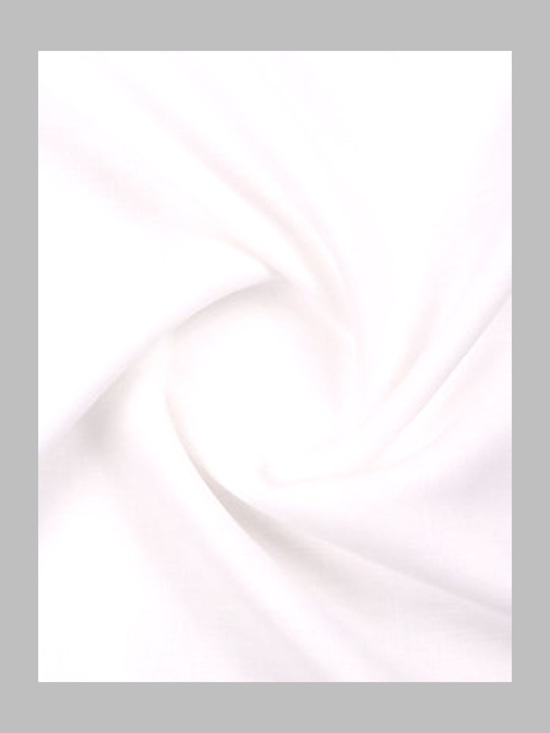 Men Pure Linen White Shirt Fabric 6052