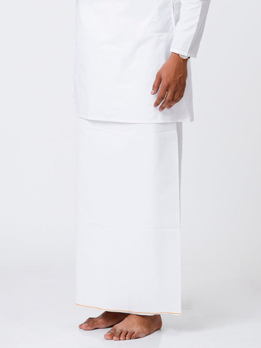 Men 100% Cotton Single Layer Prayer Dhoti Bilal 2.25m