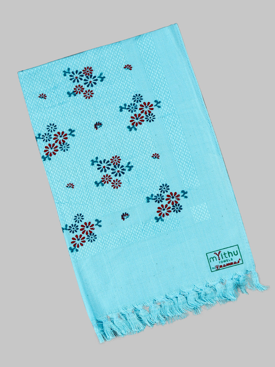 Cool Touch Napkin Print Colour (4 PCs Pack)-Blue
