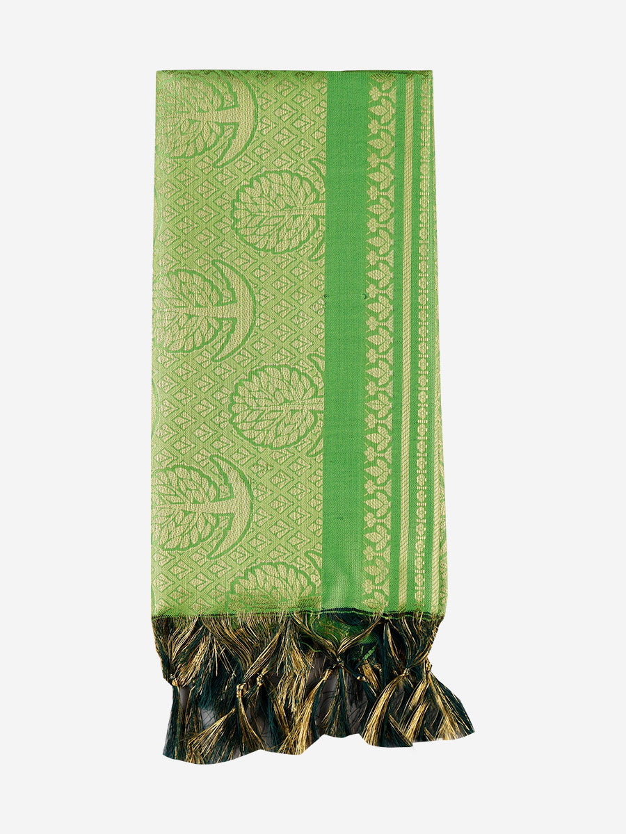 Jari Shawl/Ponnadai 213-Green