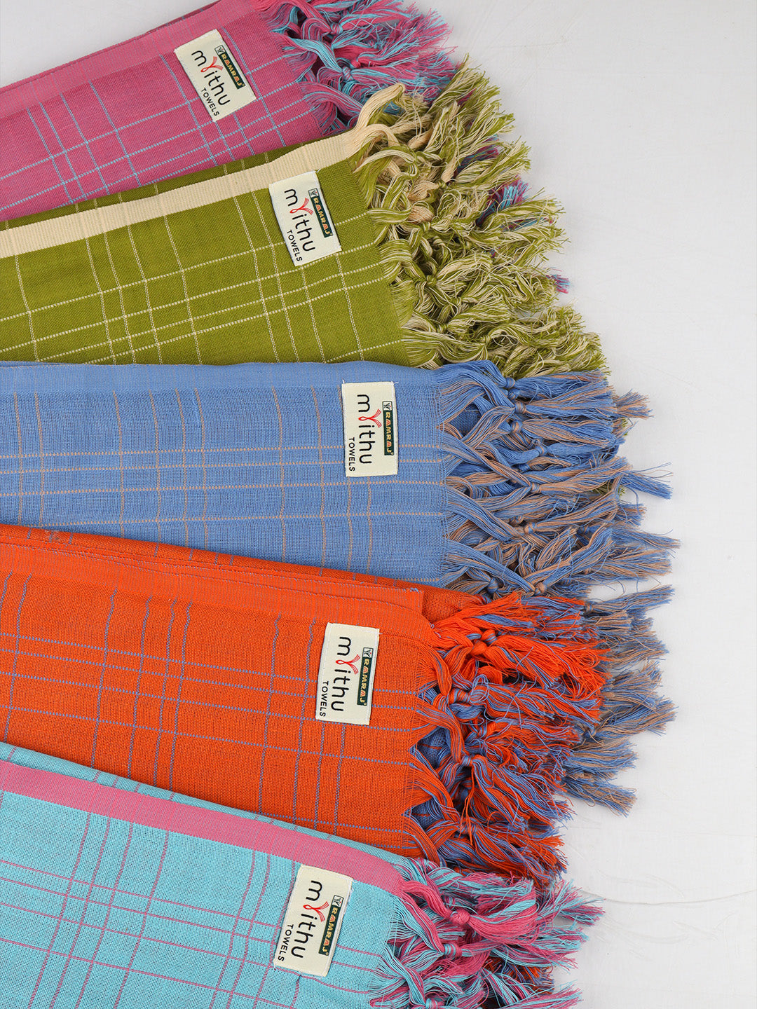 100% Cotton Bath Towel with Assorted Colour Twin Plus 896I