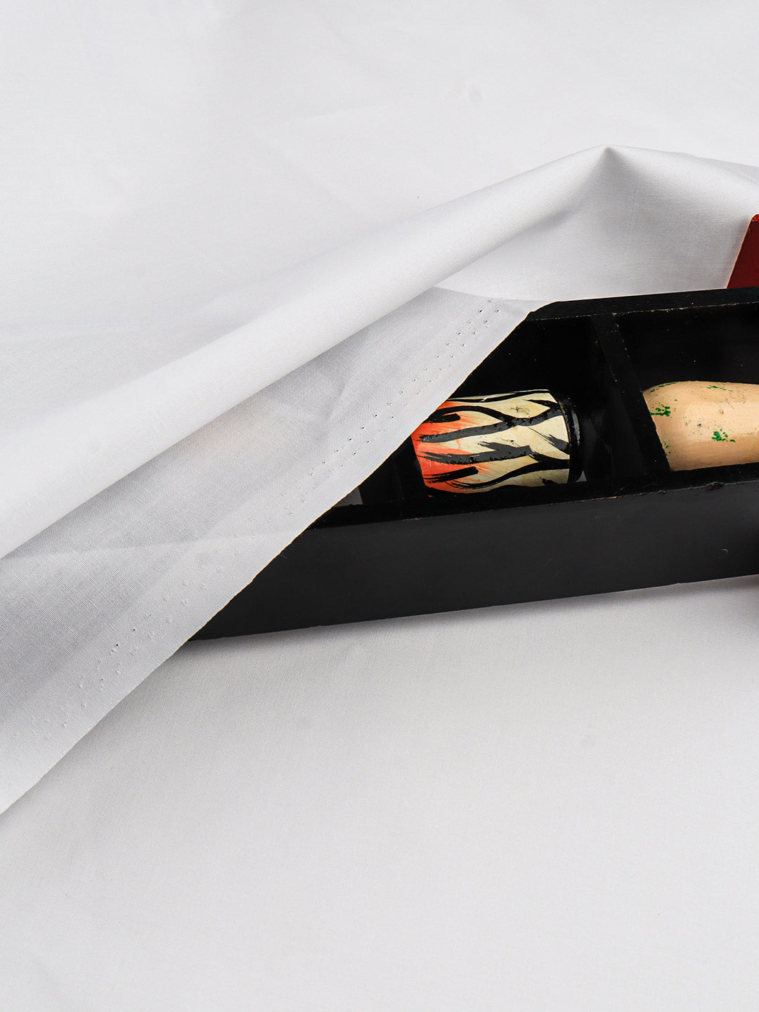 Men Cotton Blend Pants Fabric White Romantic