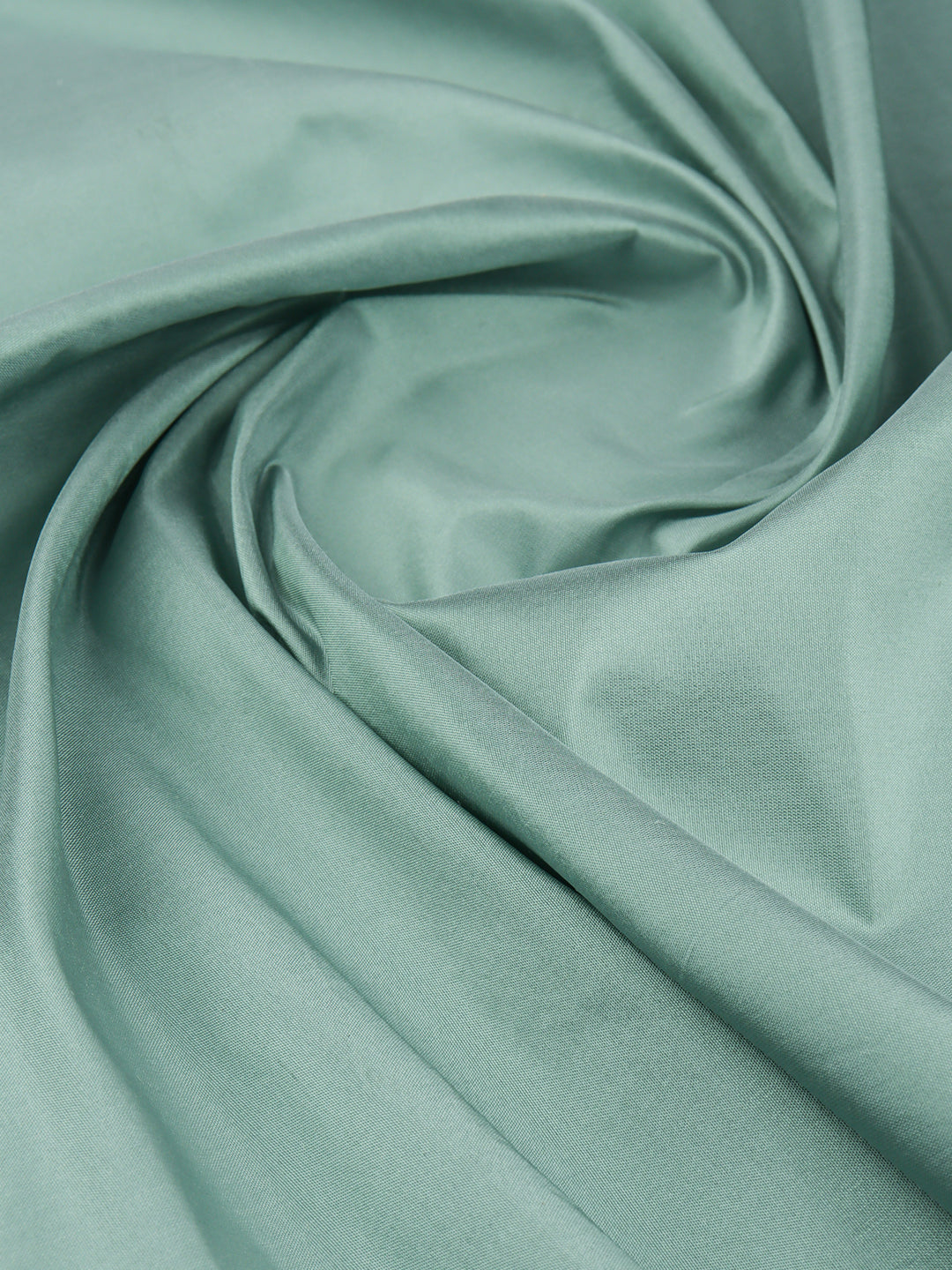 100% Silk Slubless Dupion Mens Shirting Fabric-Morning Mist Colour