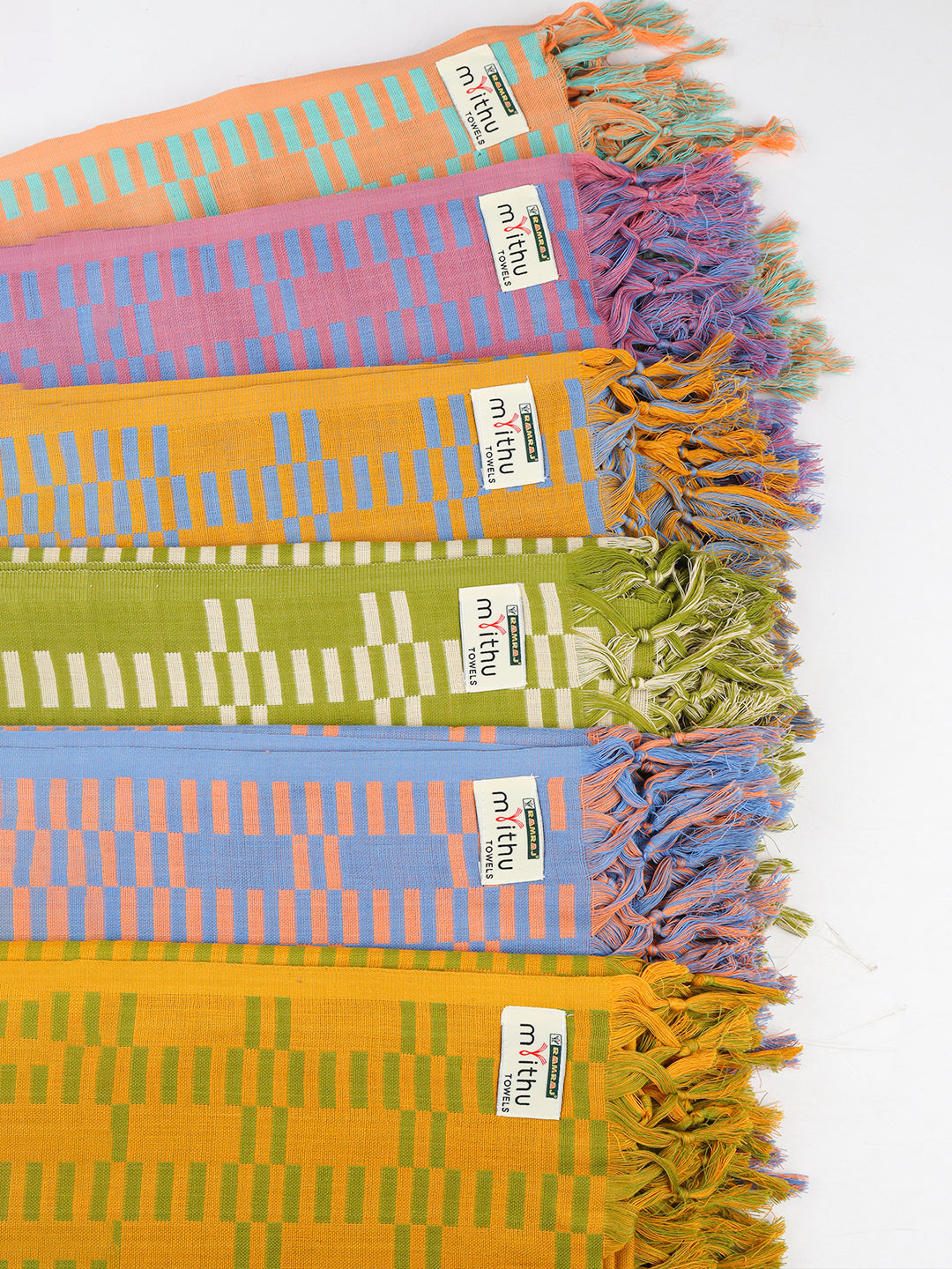 100% Cotton Bath Towel with Assorted Colour Twin Plus 896F