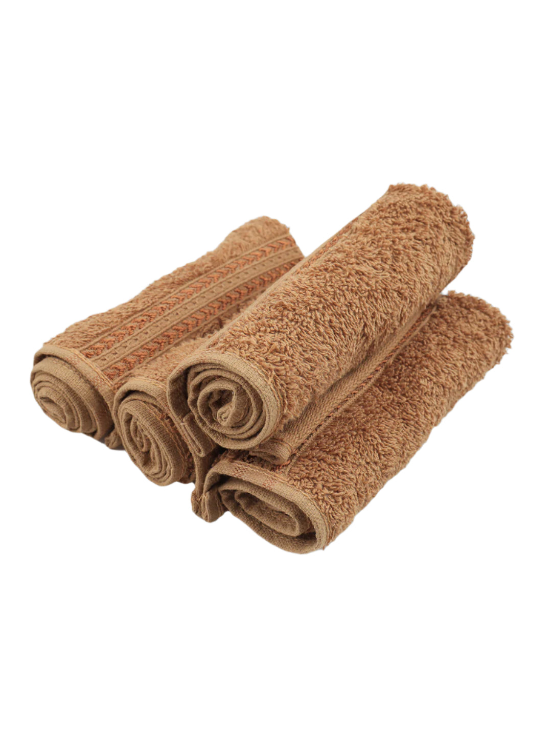 Bamboo Cotton Terry Hand Towel Orange HC1 (Pack of 2)