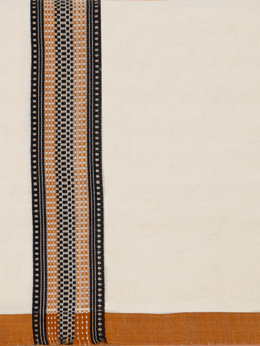 PANCHAA™ Handwoven Azo-Free Dyes Extra Weft Dhoti D1