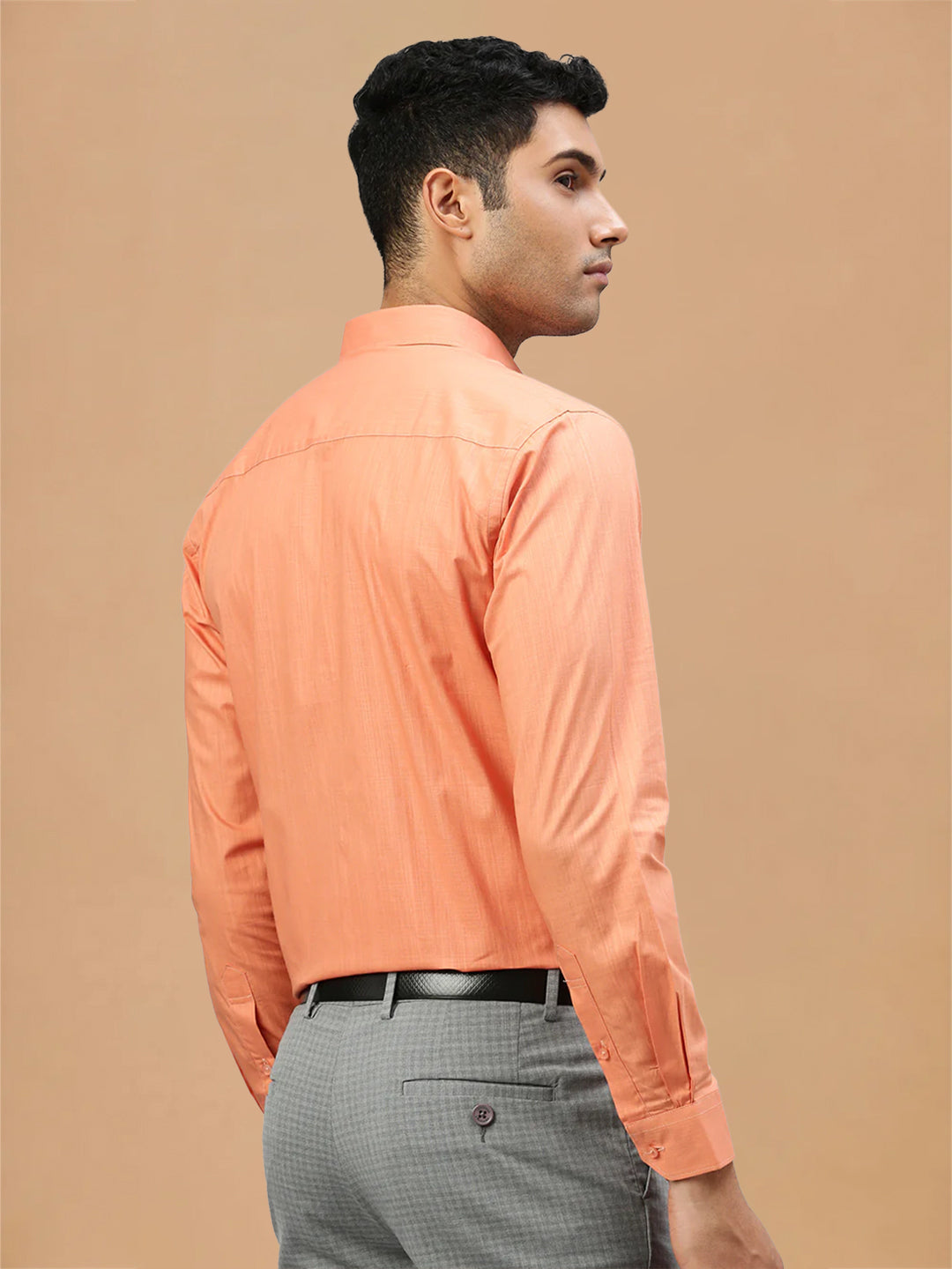 100% Cotton Copper Brown Regular Fit Shirt T37 TM4
