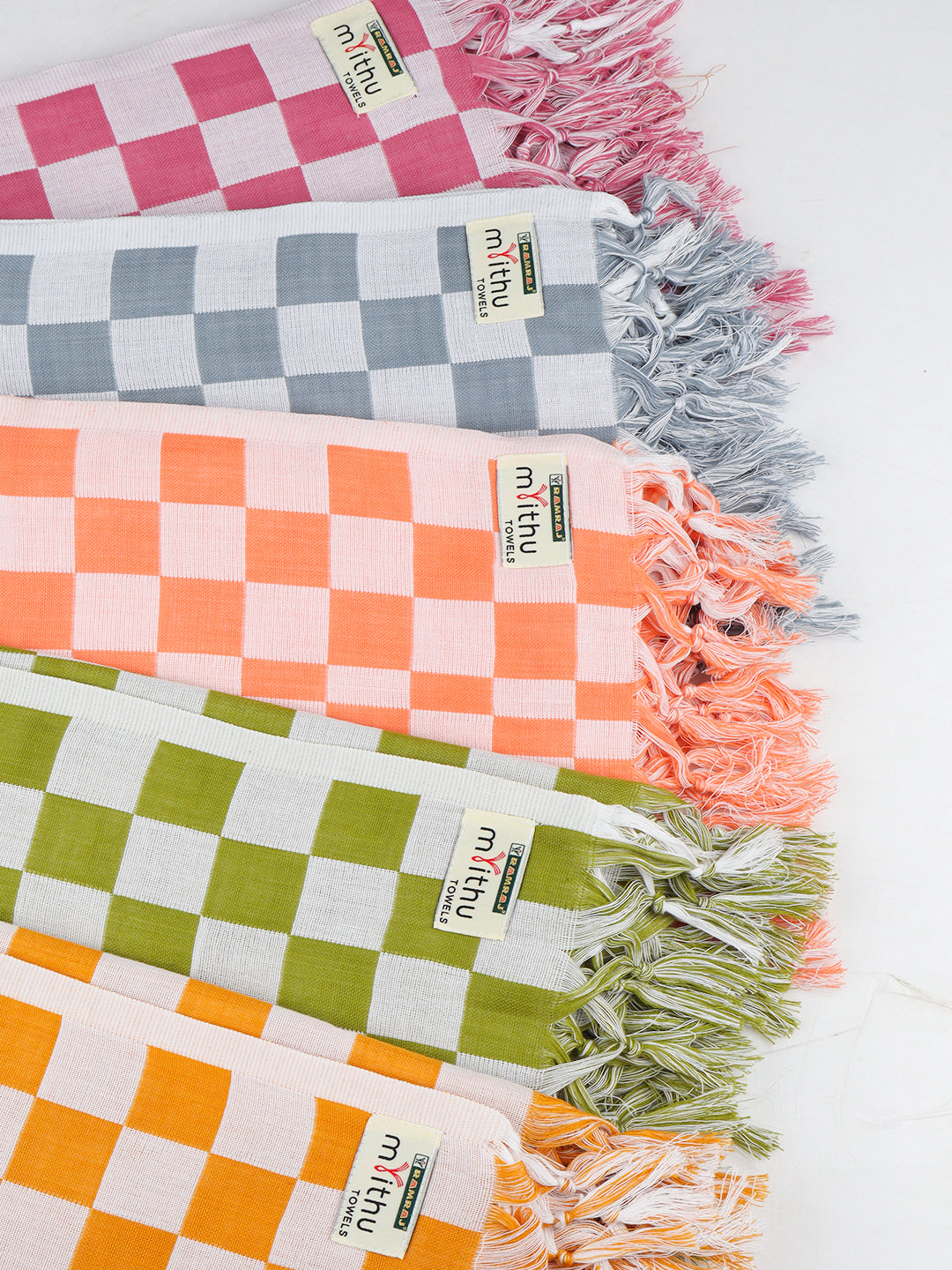 100% Cotton Bath Towel with Assorted Colour Twin Plus 73A