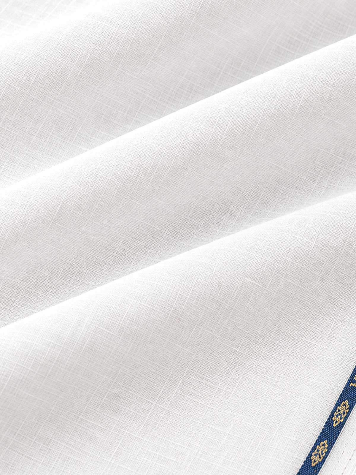 Linen Lyocell White Shirt Fabric 40 LEA