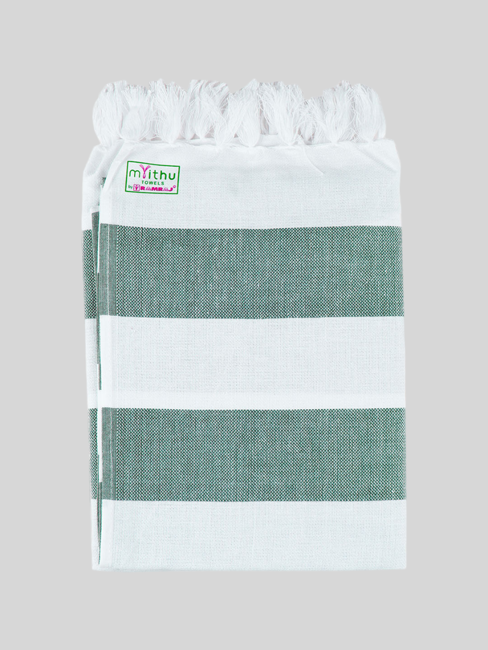 Cotton Stripe Colour Bath Towel Pretty