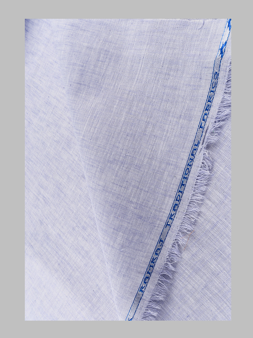 Men Cotton Blend Purple Self Design Shirt and Kurta Fabric Lampus