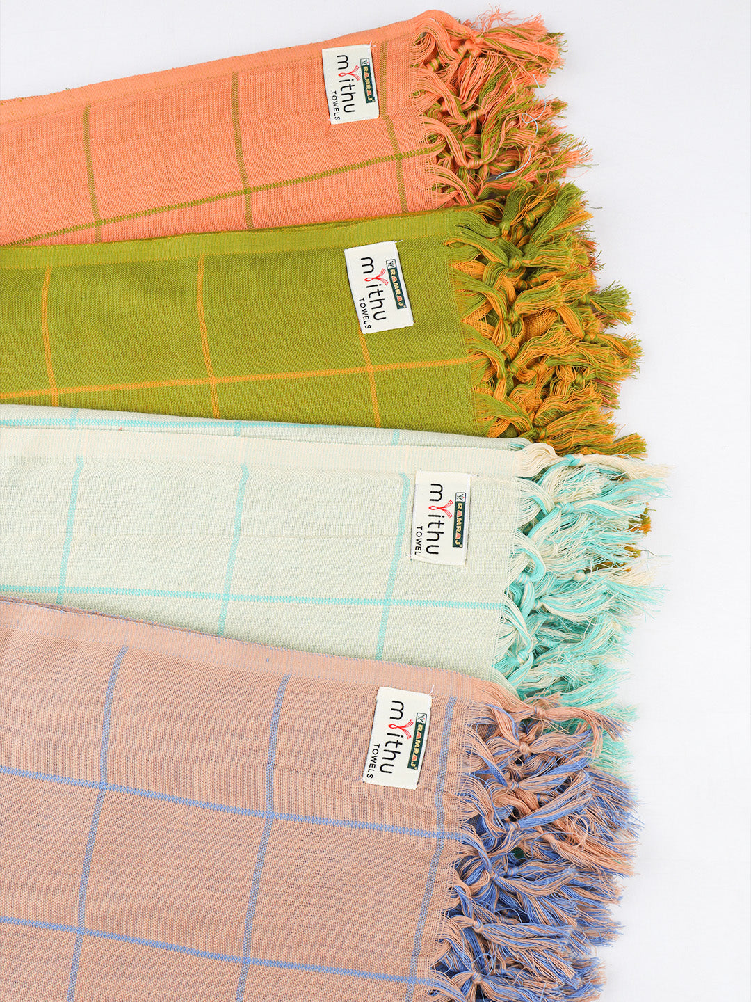 100% Cotton Bath Towel with Assorted Colour Twin Plus 896H