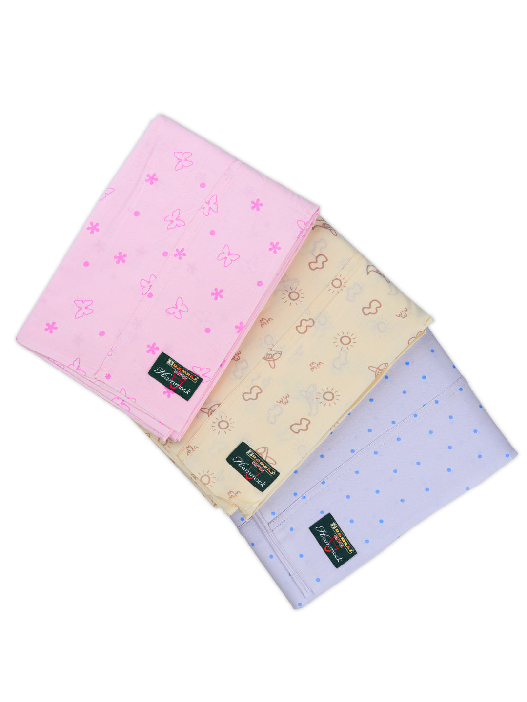 Premium Soft Cotton Baby Hammock Stitched in Assorted Colours & Prints (Thottil/Jhula)